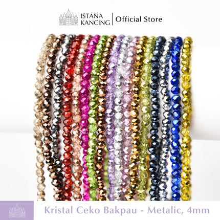 Ceko Bapau Metalik 4mm