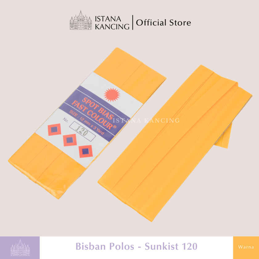 Bisban Polos Bahan Satin