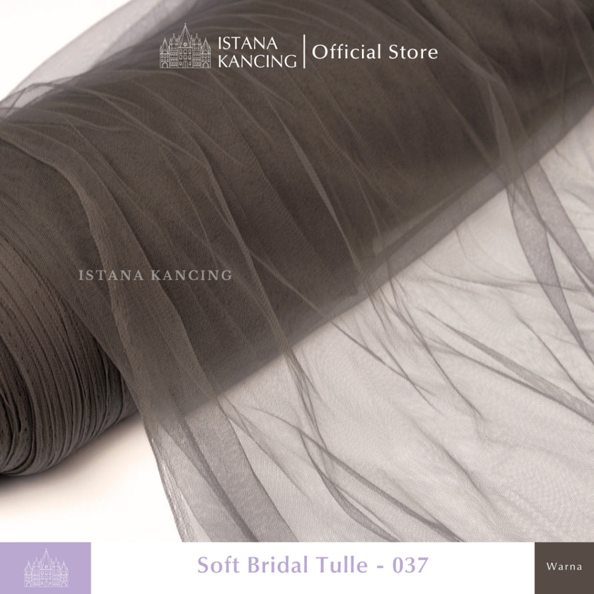 Kain Soft Tulle Lebar 150cm Monochrome Series