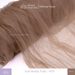 Kain Soft Tulle Lebar 150cm Brown Series