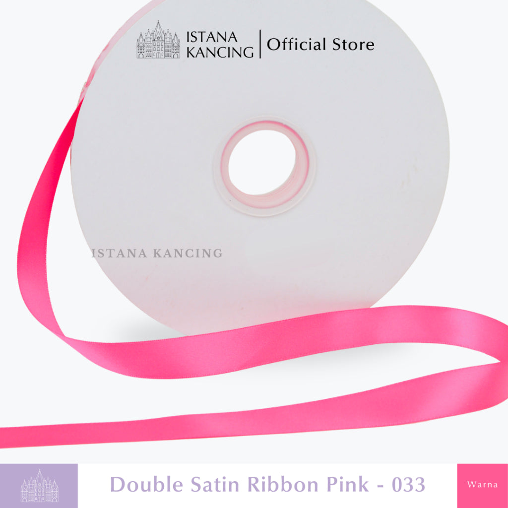Double Face Satin Ribbon 3/4