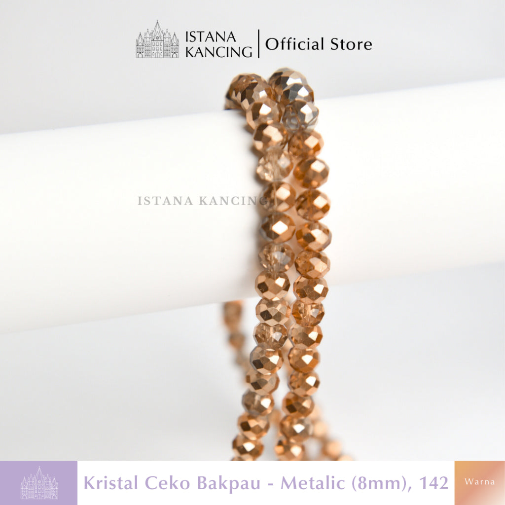 Czech Beads Metalic 8mm