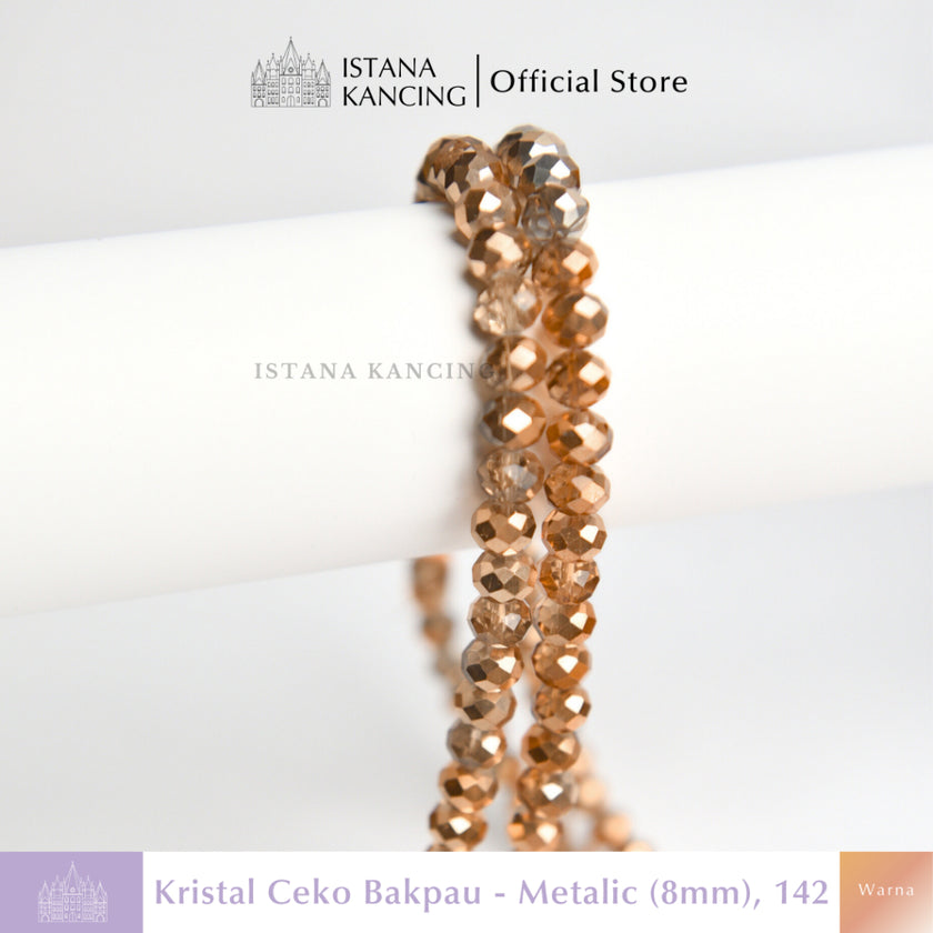 Czech Beads Metalic 8mm