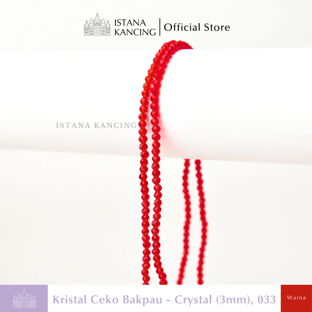 Czech Beads Crystal 3mm