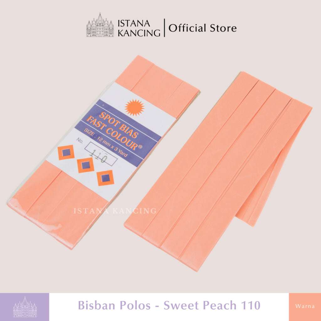 Bisban Polos Bahan Satin