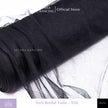 Kain Soft Tulle Lebar 150cm Monochrome Series
