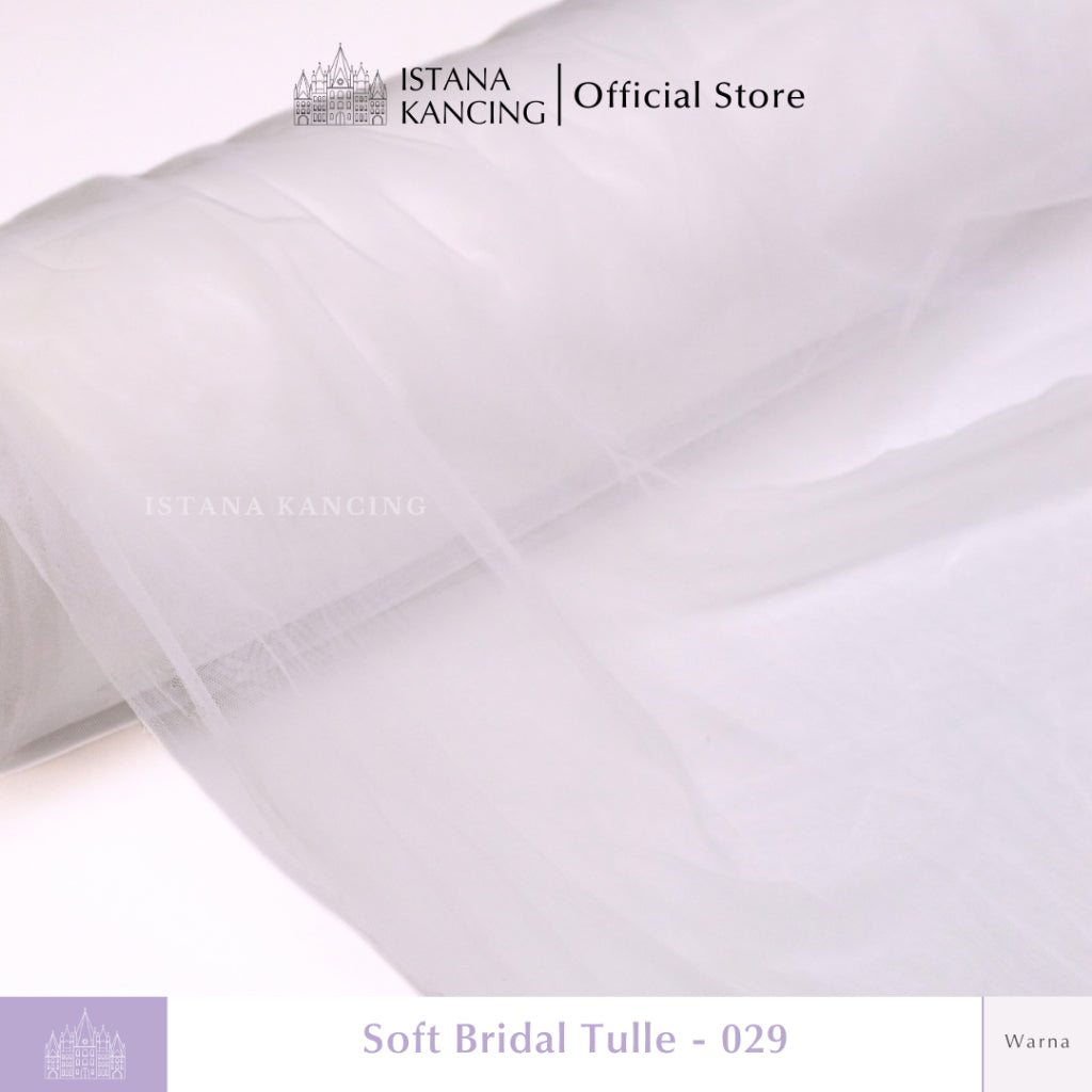 Kain Soft Tulle Lebar 150cm Monochrome Series