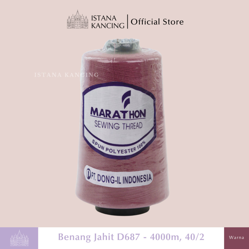 Benang Jahit Marathon 40/2 Katun Marathon Part 1