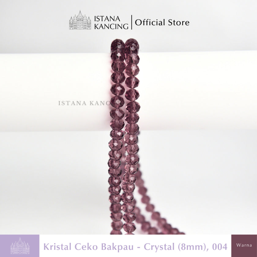 Czech Beads Crystal 8mm