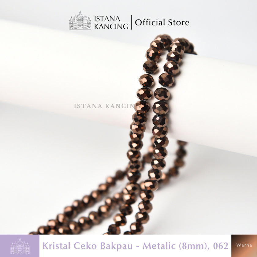 Czech Beads Metalic 8mm