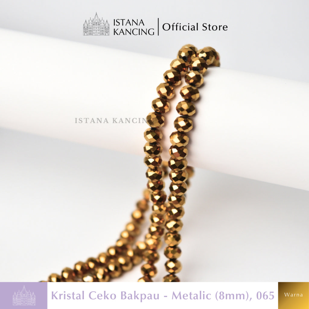 Czech Beads Metalic 8mm