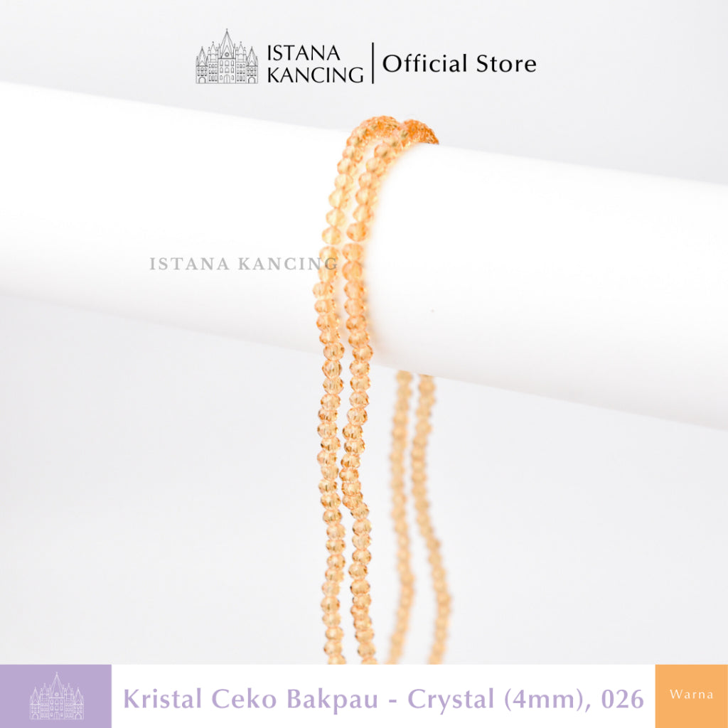 Czech Beads Crystal 4mm