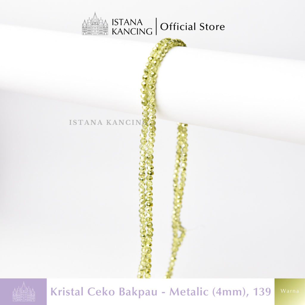 Czech Beads Metalic 4mm