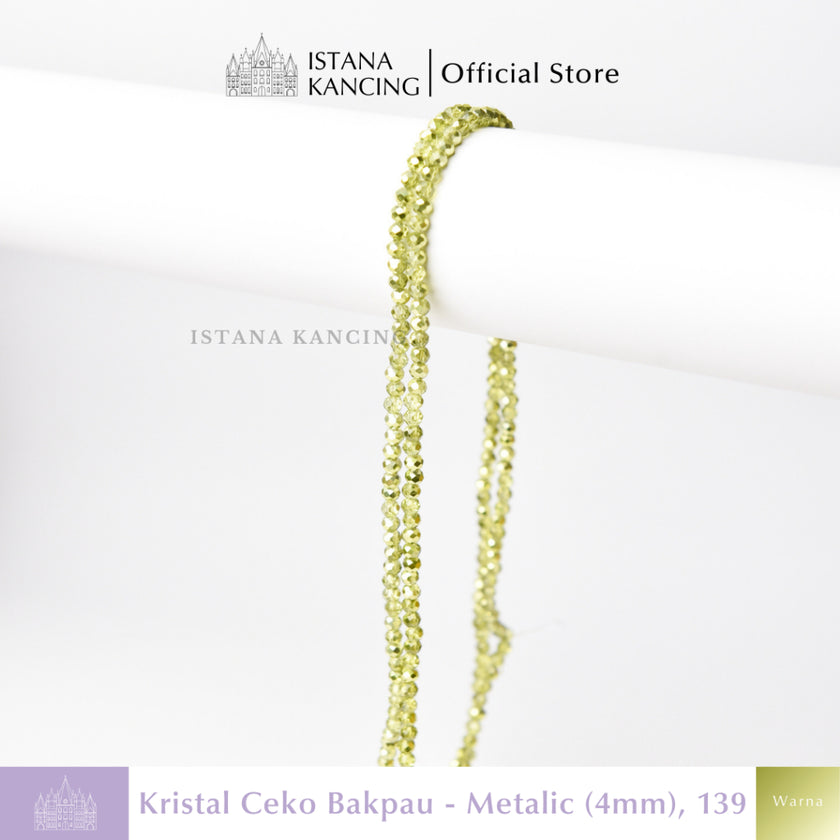 Czech Beads Metalic 4mm