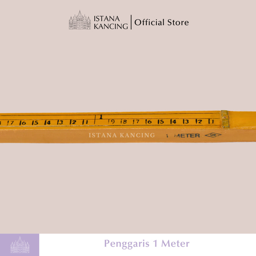 Meteran Kayu 1 Meter