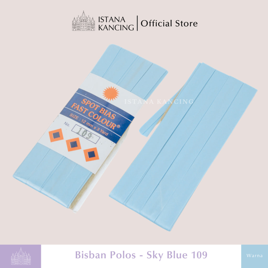 Bisban Polos Bahan Satin