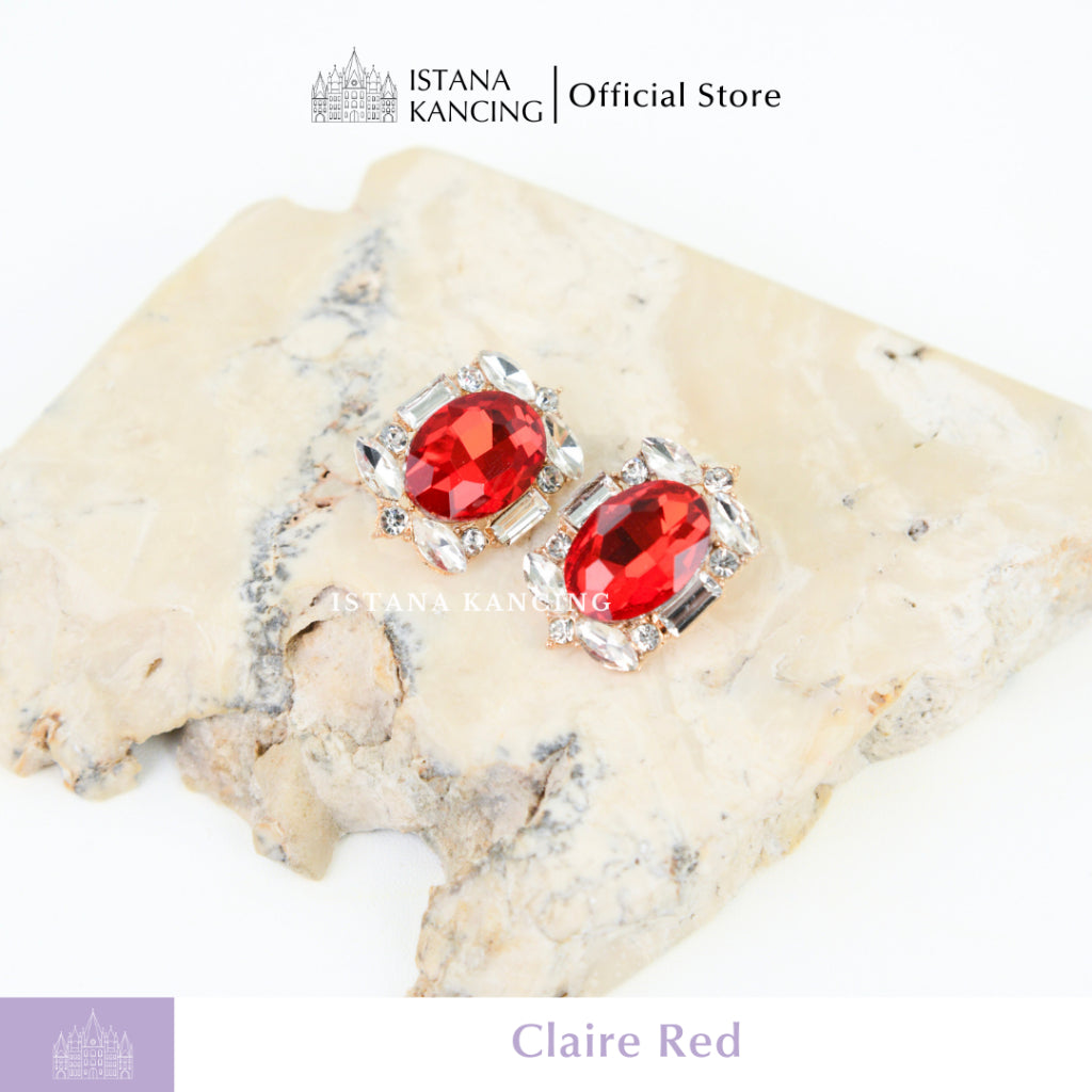 Claire Rhinestone Button