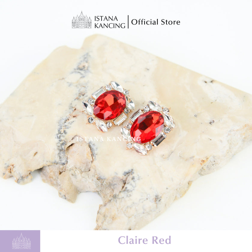 Claire Rhinestone Button