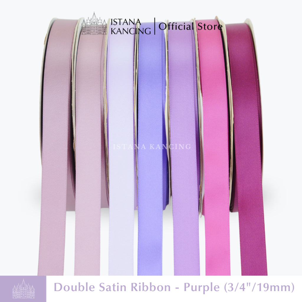 Double Face Satin Ribbon 3/4