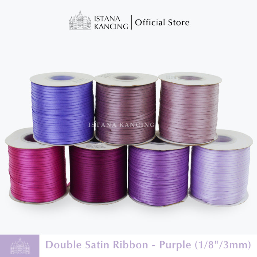 Double Face Satin Ribbon 1/8