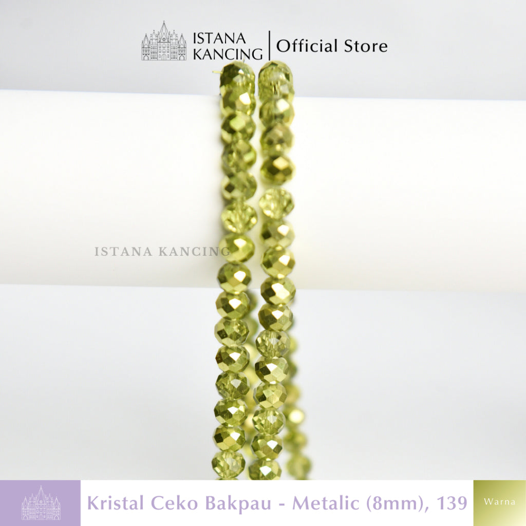 Czech Beads Metalic 8mm