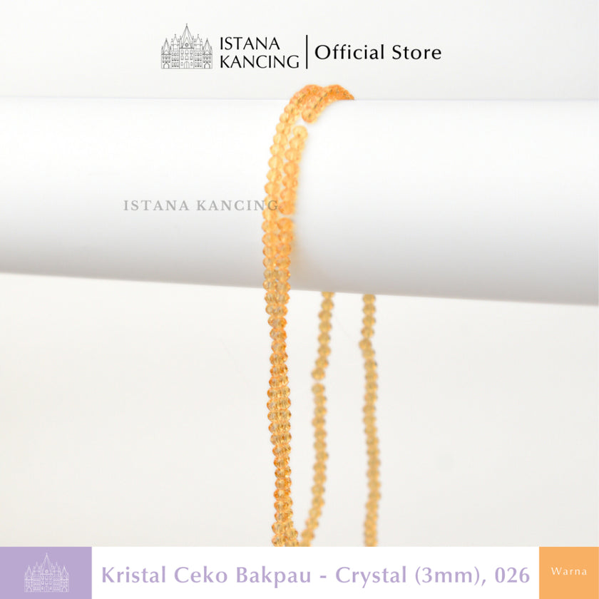 Czech Beads Crystal 3mm