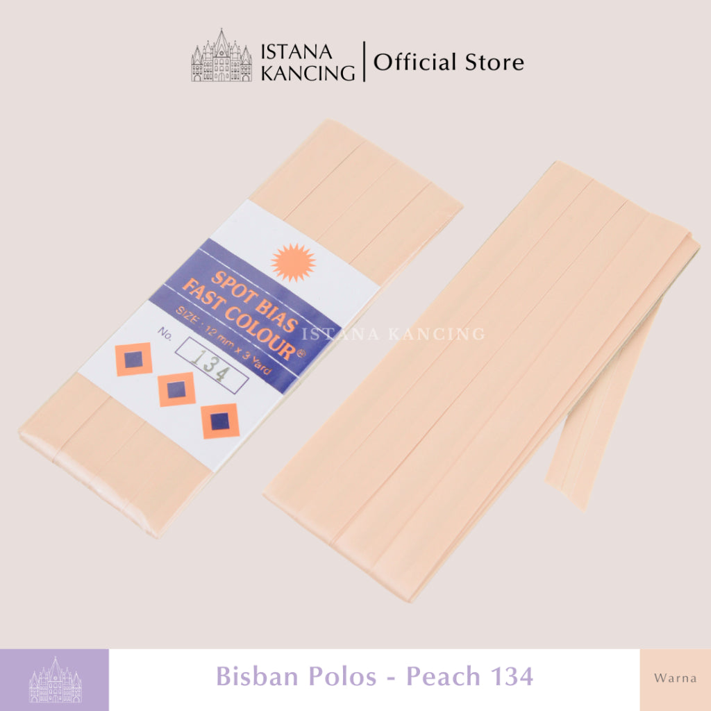 Bisban Polos Bahan Satin