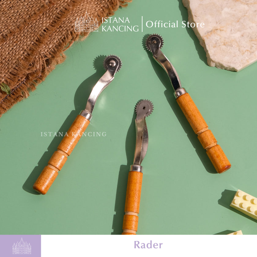 Rader Kayu Gerigi Pelacakan Weel