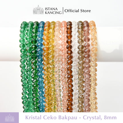 Kristal Ceko Bapau 8mm