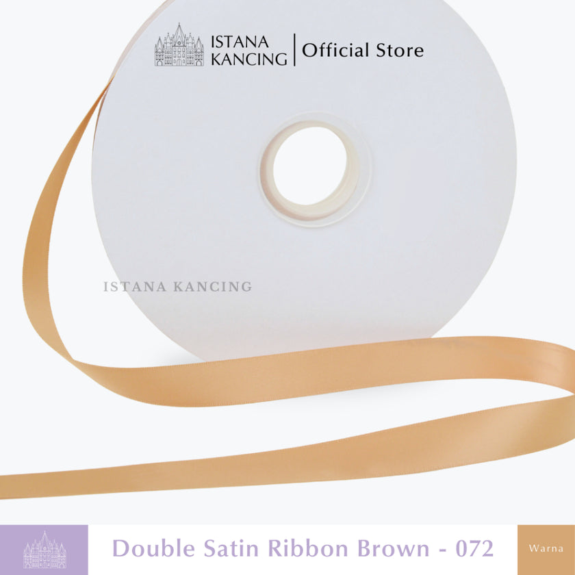 Double Face Satin Ribbon 3/4