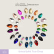 Kristal Jahit Tear Drop
