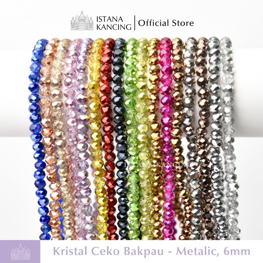 Ceko Bapau Metalik 6mm