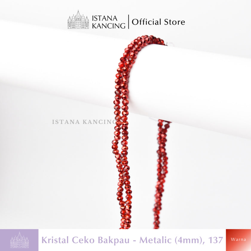 Czech Beads Metalic 4mm