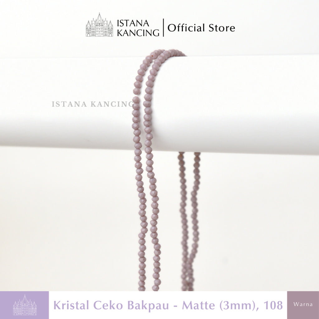 Czech Beads Matte 3mm