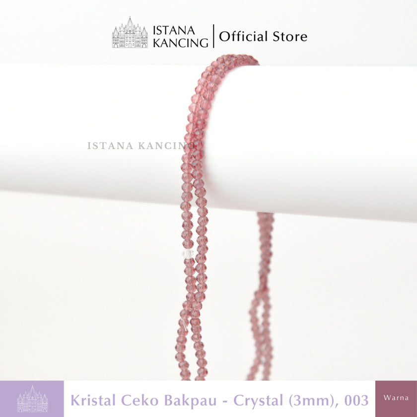 Czech Beads Crystal 3mm