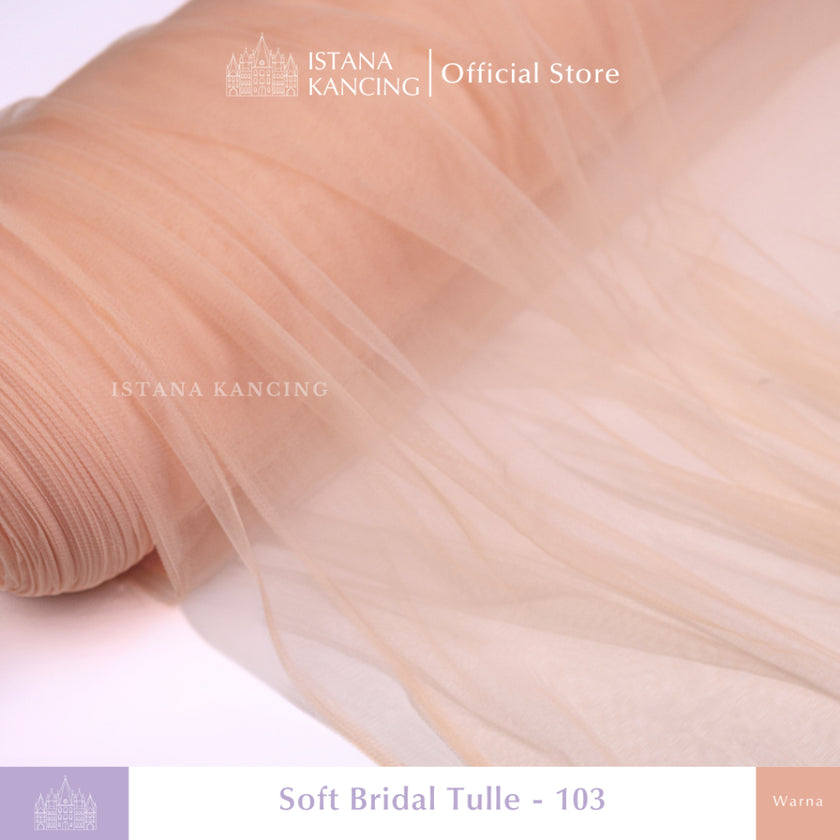 Kain Soft Tulle Lebar 150cm Yellow Series
