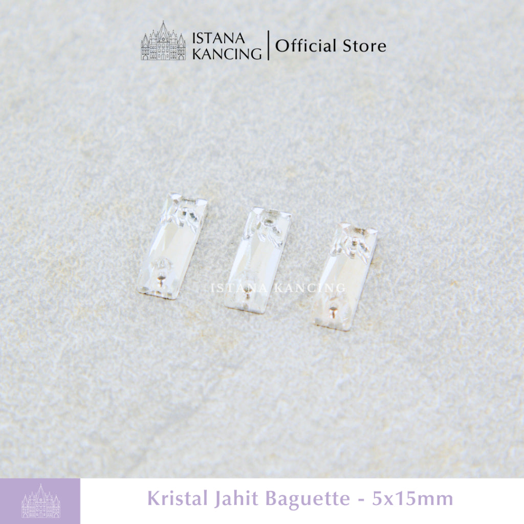 Kristal Jahit Baguette