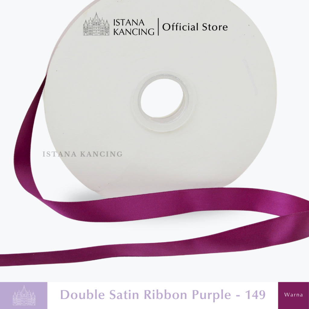 Double Face Satin Ribbon 3/4