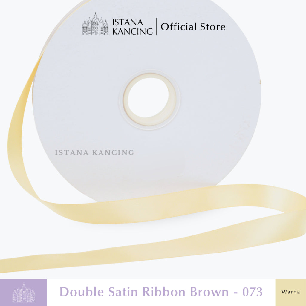 Double Face Satin Ribbon 3/4
