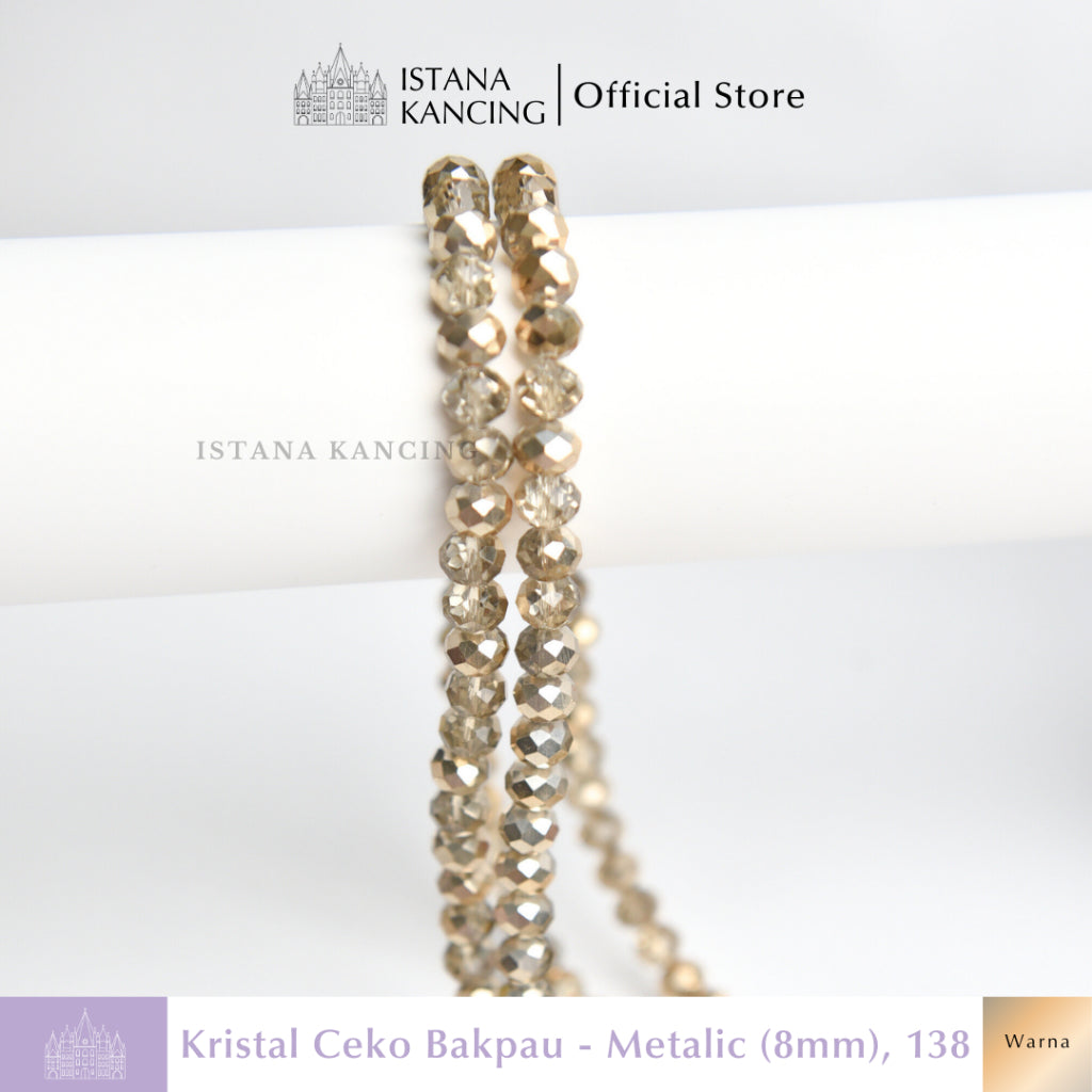 Czech Beads Metalic 8mm