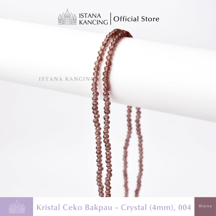 Czech Beads Crystal 4mm