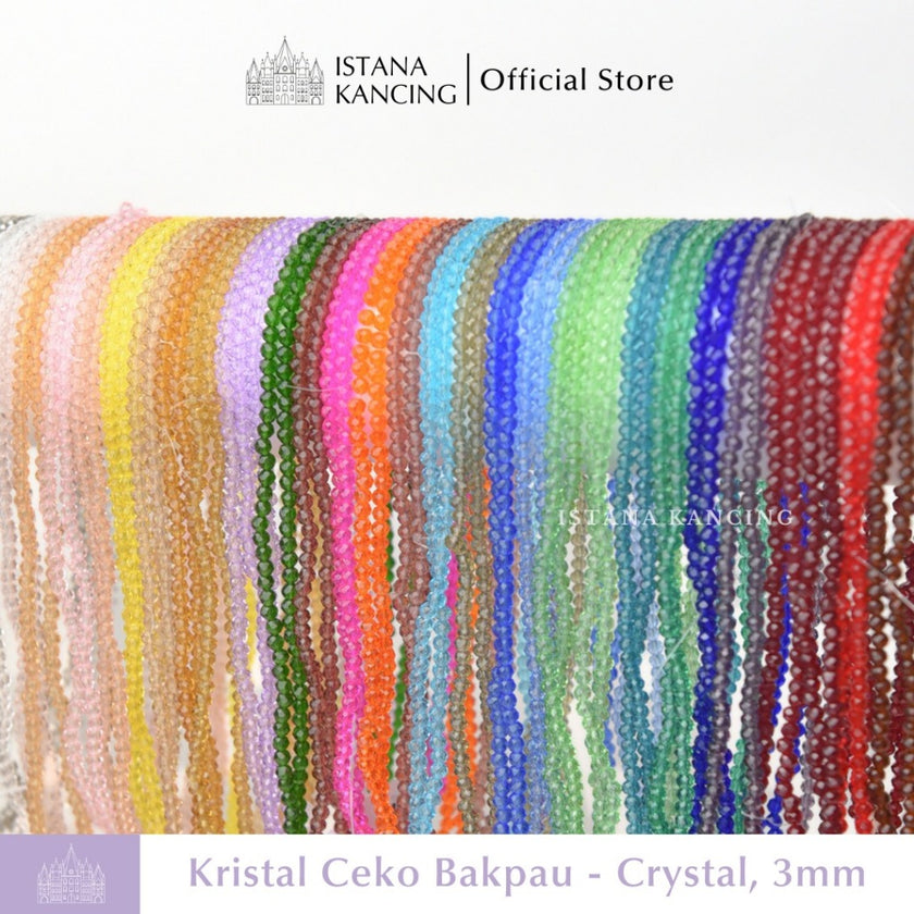Czech Beads Crystal 3mm