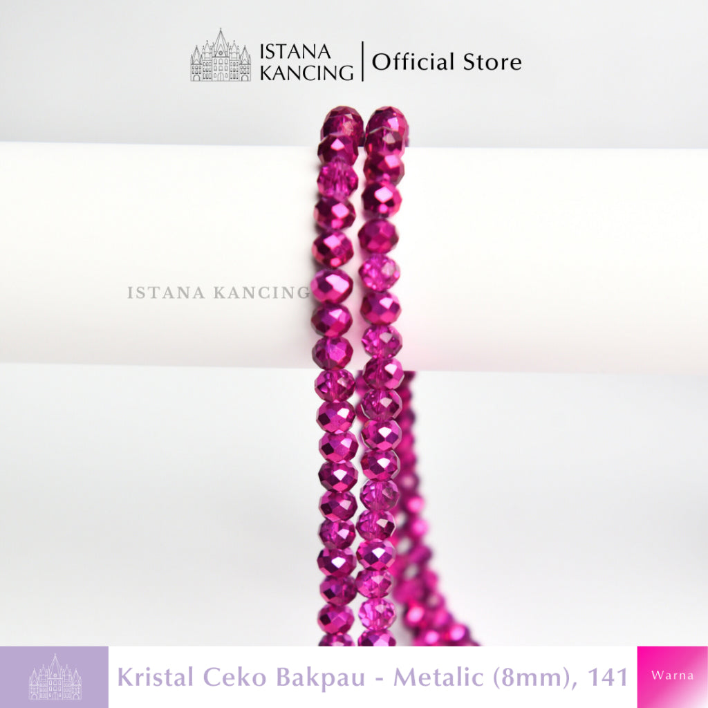 Czech Beads Metalic 8mm