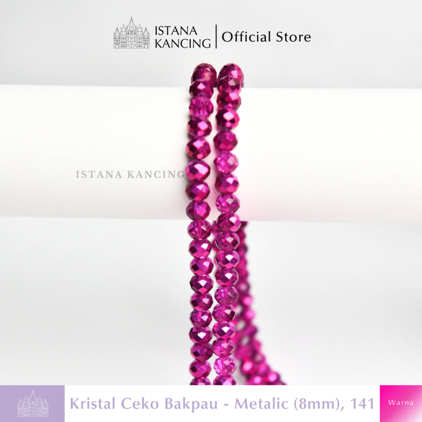 Czech Beads Metalic 8mm