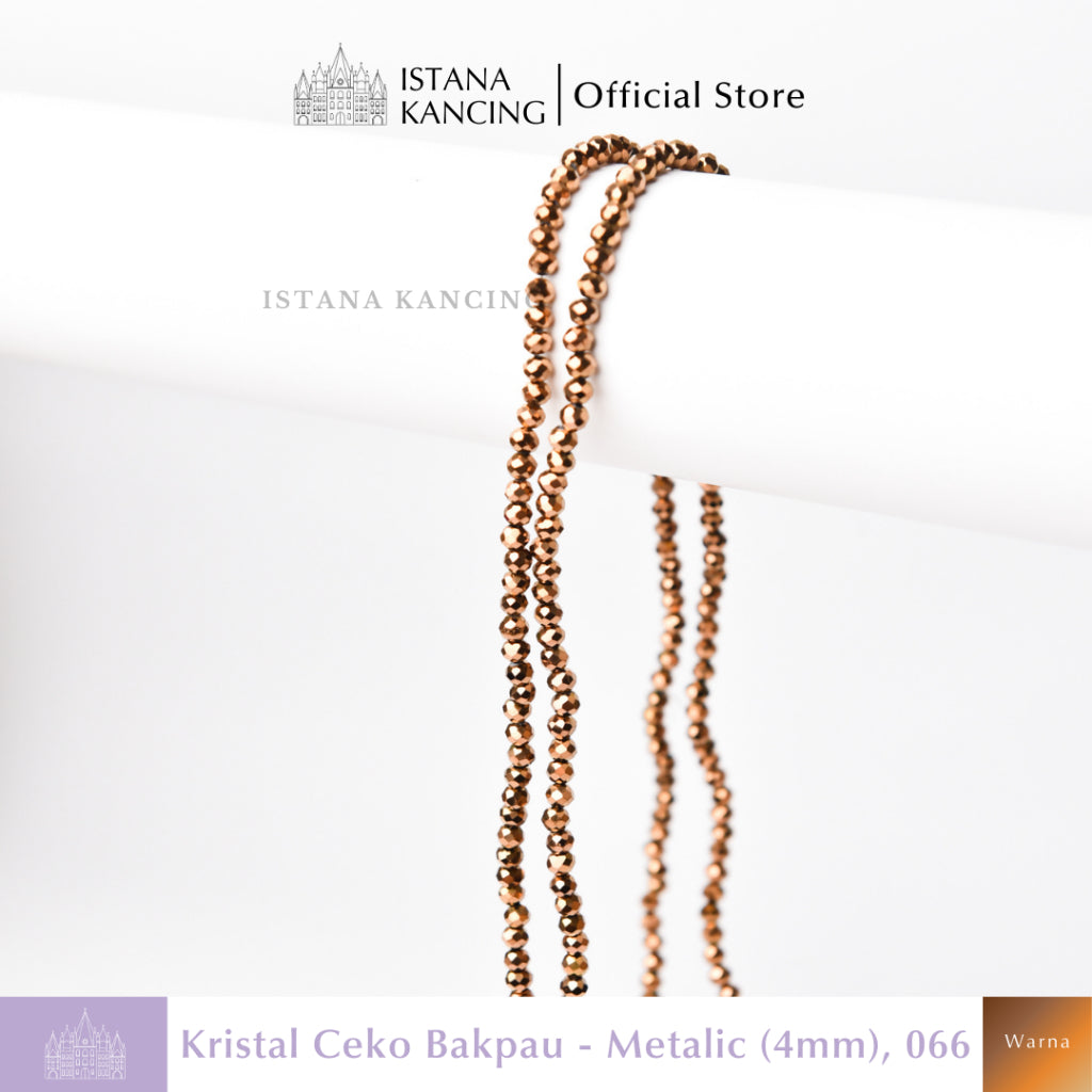 Czech Beads Metalic 4mm