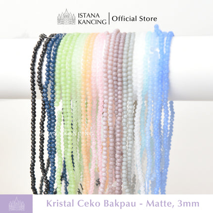 Czech Beads Matte 3mm