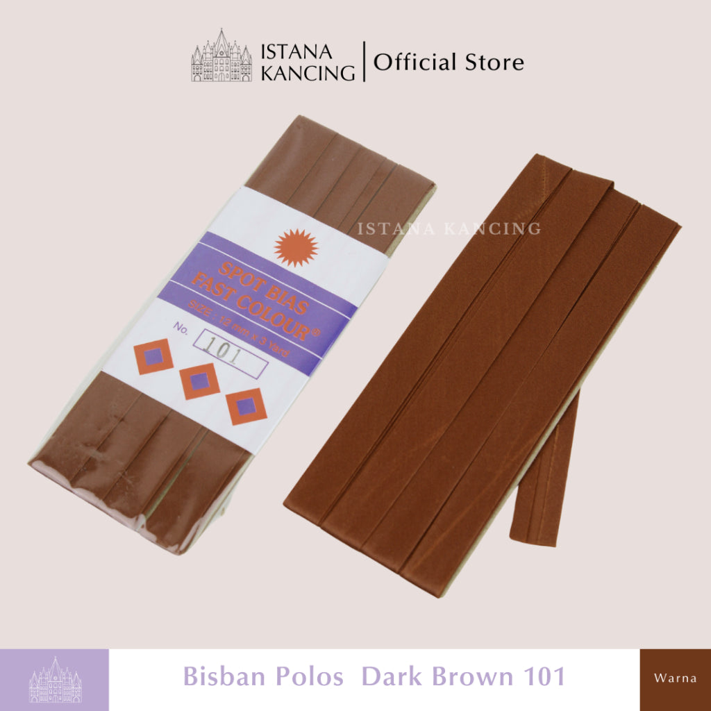 Bisban Polos Bahan Satin