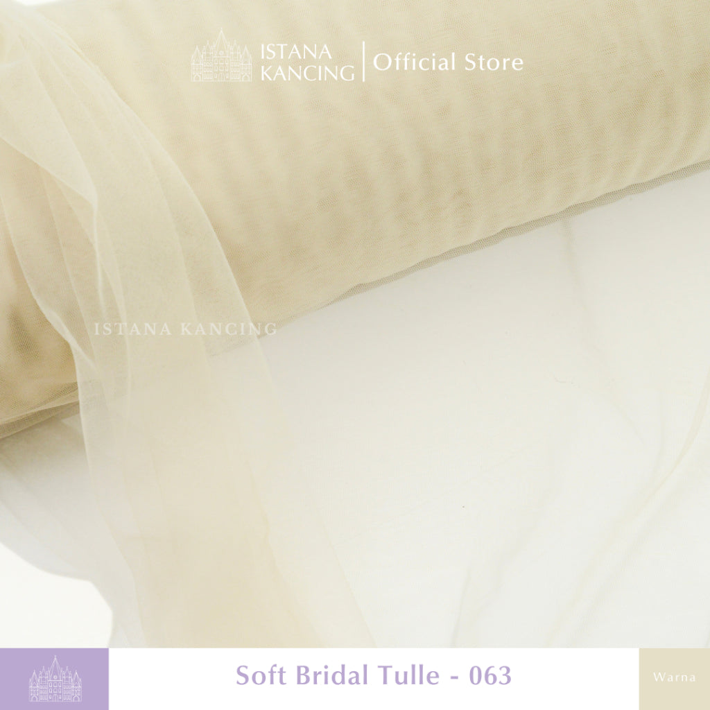 Kain Soft Tulle Lebar 150cm Yellow Series