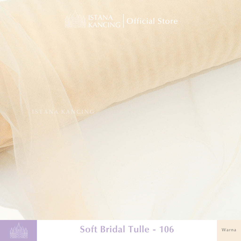 Kain Soft Tulle Lebar 150cm Yellow Series
