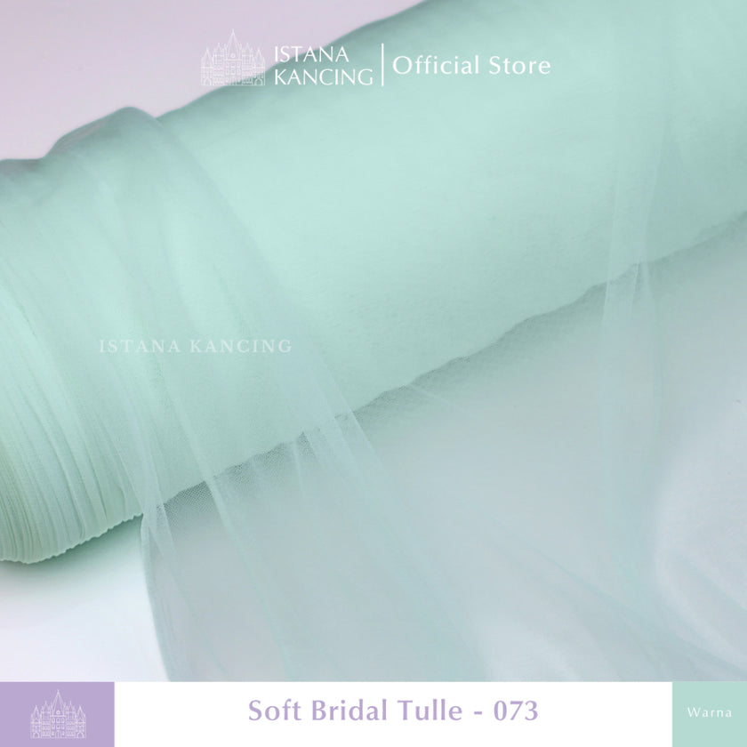 Kain Soft Tulle Lebar 150cm Green Series